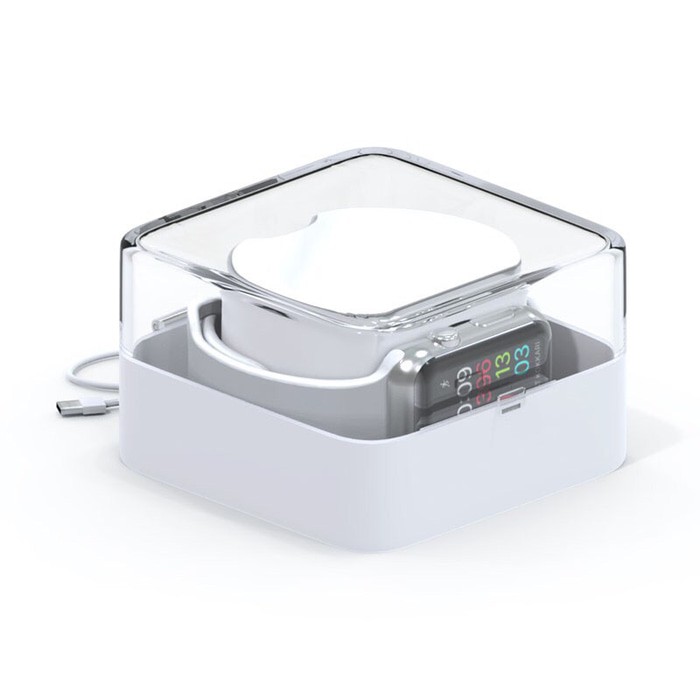 Promo APPLE WATCH PORTABLE CHARGING CASE DOCK STORAGE PROTECTIVE COVER BAG Murah Berkualitas