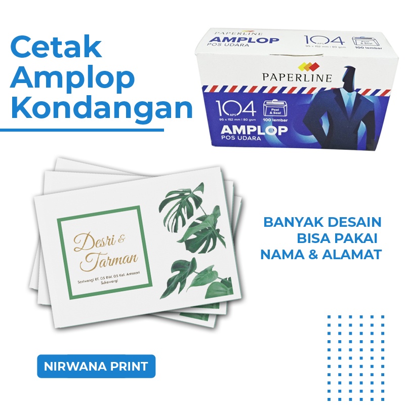 

Amplop Kondangan Custom Nama dan Alamat | Amplop Nyumbang