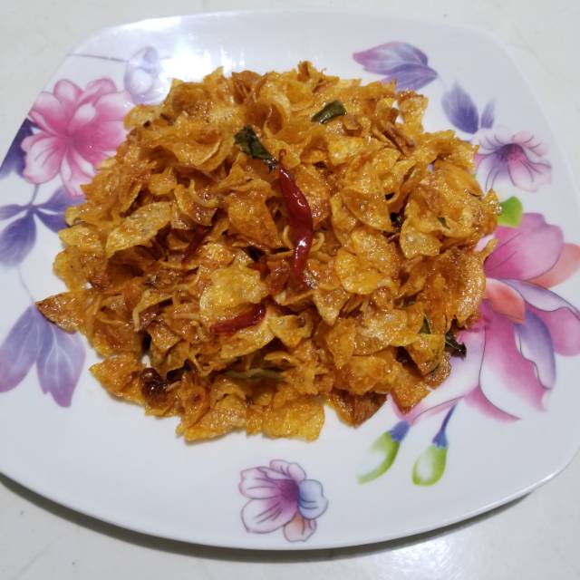 

Homemade Kentang Teri Balado Kering