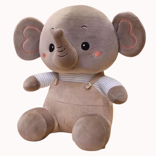 BONEKA GAJAH PAKE BAJU/BONEKA GAJAH IMUT