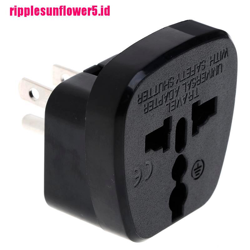 Adapter Konverter power plug EU UK AU Ke USA Canada AC Universal