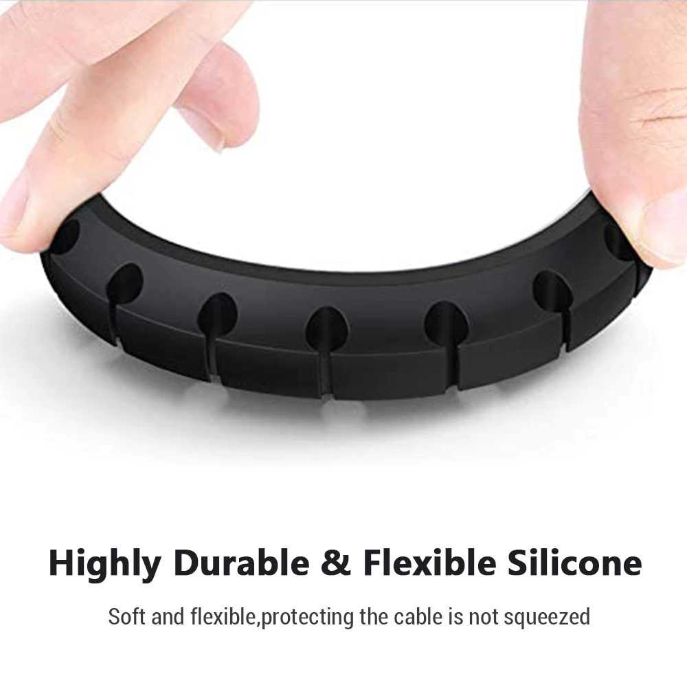 IDN TECH - Striveday Klip Kabel Organizer Silicone Cable Clip - KR-8006