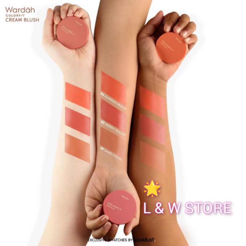 Wardah Colorfit Cream Blush /New