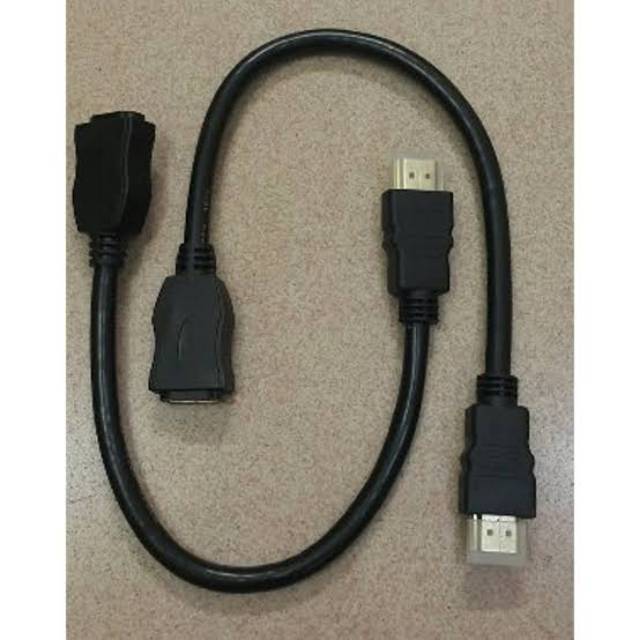 Kabel HDMI Extension / Extender / Perpanjangan 30Cm