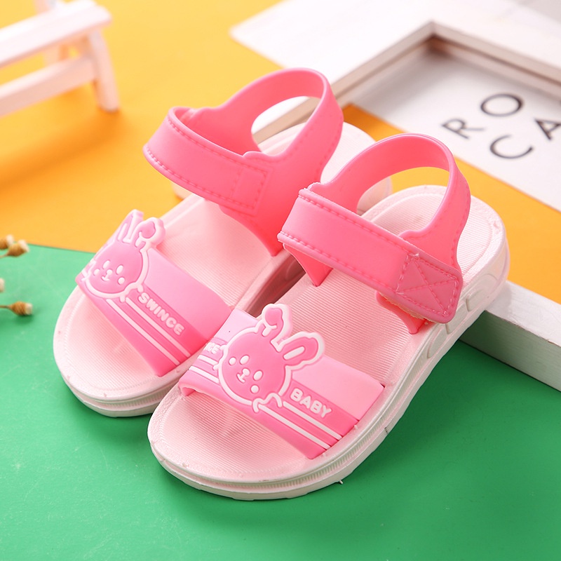 gos BUNNY SKIVE 5001+8 Sandal Anak Perempuan Bahan Karet Model Lucu 1-6 Tahun Import