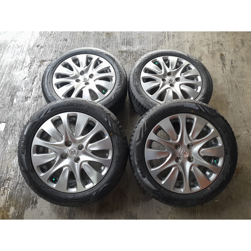 Velg Bekas Ring 16 Ori Baleno Pcd 4x100 Grey