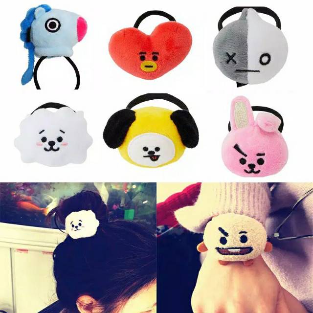 Ikat Rambut BT21 Lucu - BTS KPOP BT21