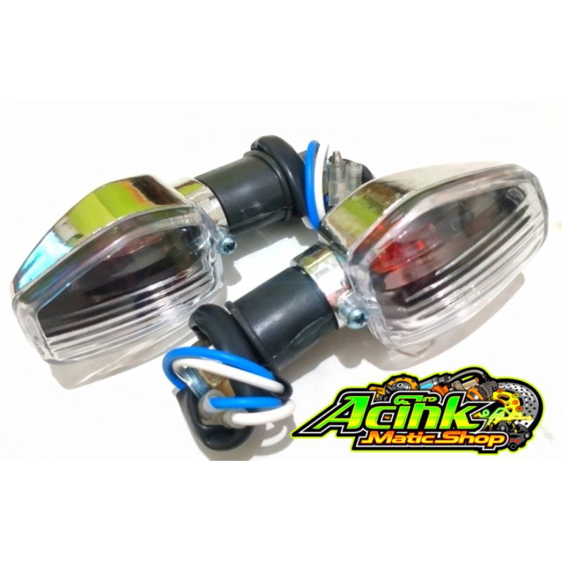 lampu sen ritting model diamon cb hrga 1 set 2pcs