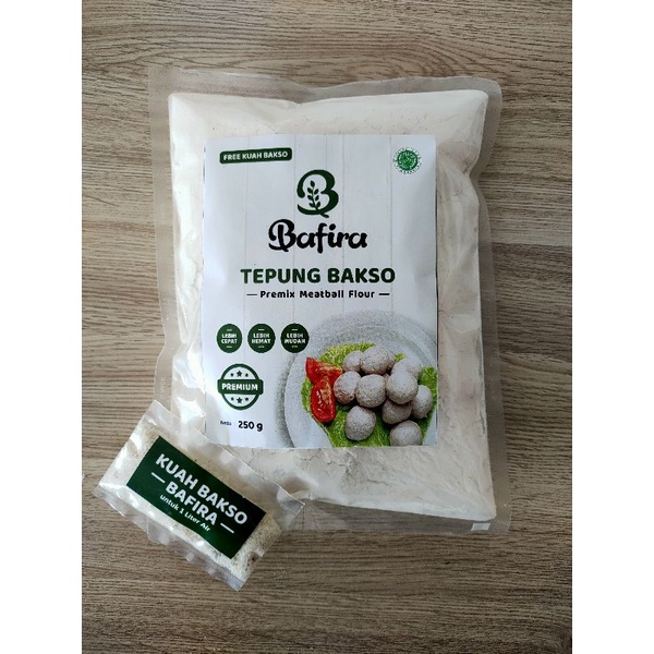 

Tepung Bakso free bumbu kuah bakso 250gr