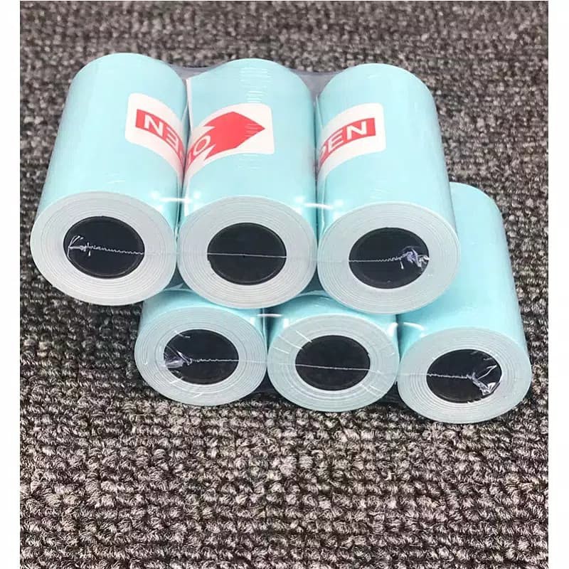 

3 roll kertas STICKER untuk printer thermal mini peripage/ paperang