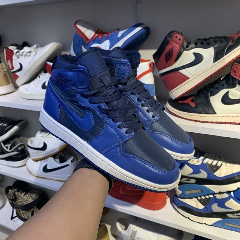 SEPATU NIKE AIR JORDAN 1 RETRO HIGH BLUE SIZE 40 | SECOND BRANDED