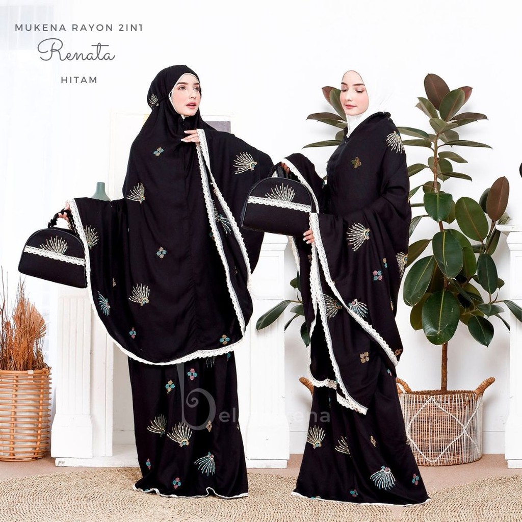 Mukena Dewasa Rayon 2in1 Renata