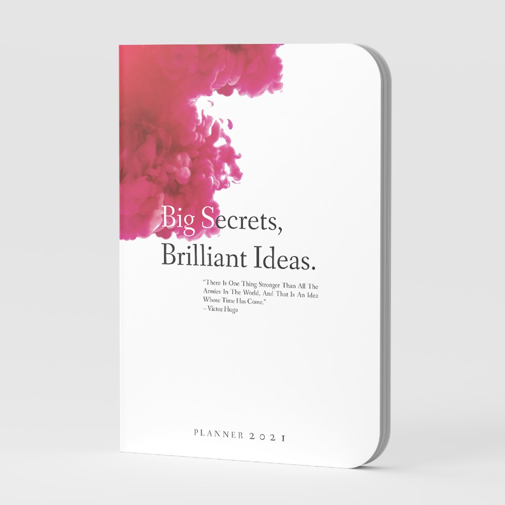 

Big Secret Brilliant Ideas - Buku Planner 2021 - Monthly Planner/Daily Planner