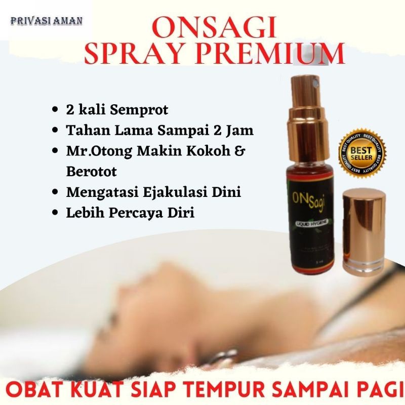 ONSAGI SPRAY - 3x SEMPROT OLES JADI KUAT TAHAN LAMA