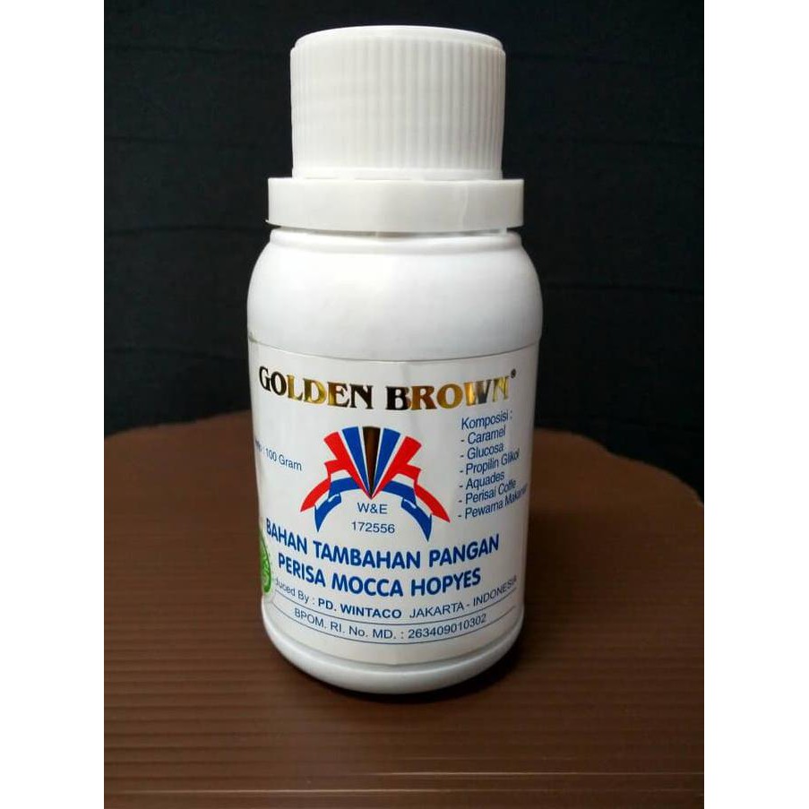 

Toko-Bahan-Kue- Golden Brown Perisa Mocca Hopyes 100Gr -Terlengkap-Termurah-Dijamin.