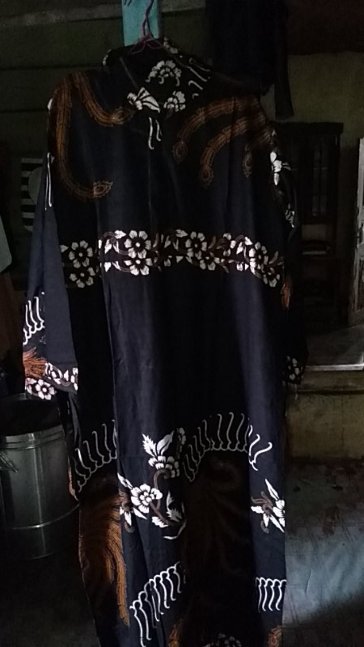 Maura Couple - Sania Ruffle Batik Couple Ori Ndoro Jowi Dnt Garansi
