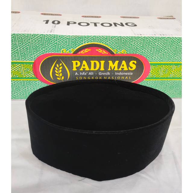 Songkok peci president hitam polos padimas