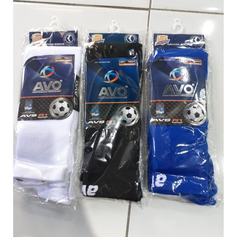 Kaos Kaki Avo Original Kaos Lutut Pria Wanita Pelindung kaki Futsal Sepakbola