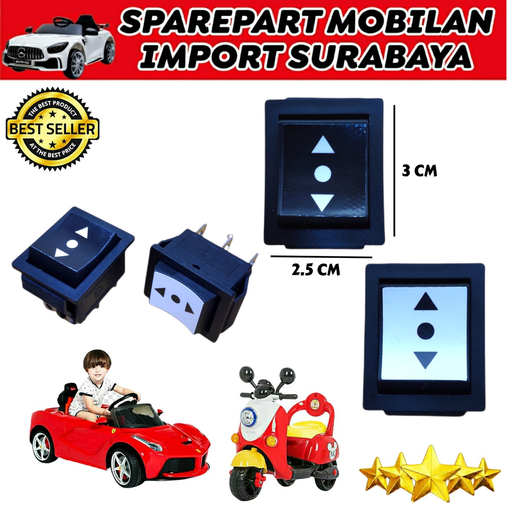 TOMBOL MAJU MUNDUR SAKLAR FORWARD STOP BACK MOBIL AKI MAINAN RC ANAK TUAS MOBILAN AKI PLIKO PMB PROTAGE YUKITA LAMBORGHINI UNIKID AUTO WHEELER NMAX MOTOR ANAK VESPA RIDE ON CAR