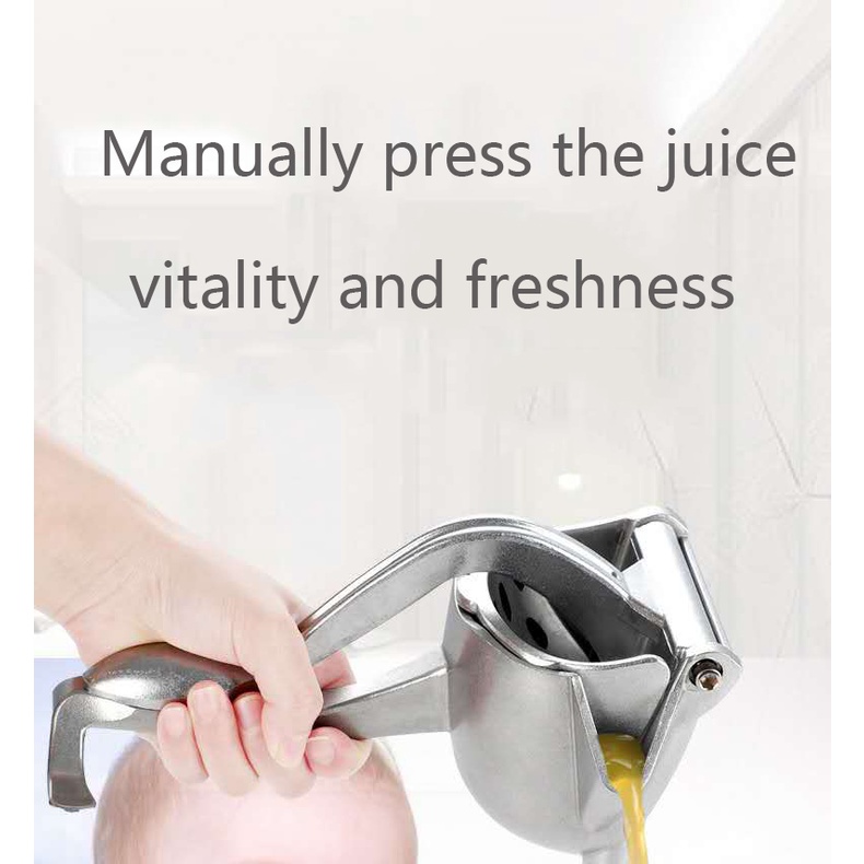 Manual Hand Pressure Juicer Juice Squeezer Cane Juice Kitchen Tool Aluminum Alloy