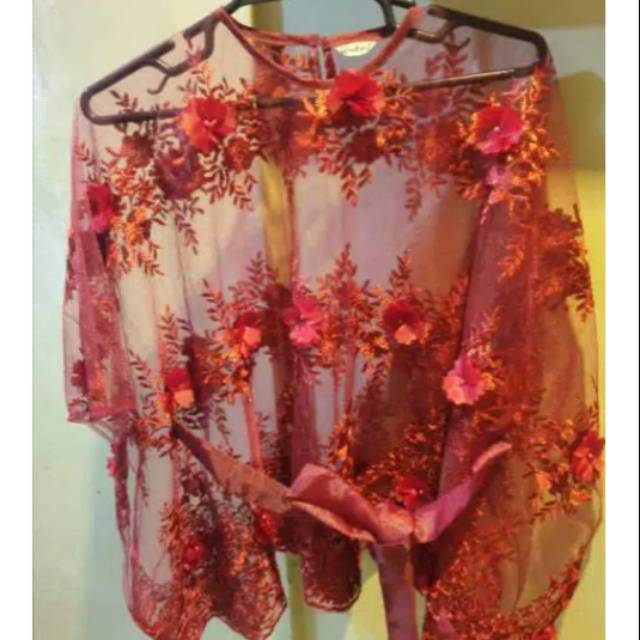 Preloved,  kaftan kebaya pesta top