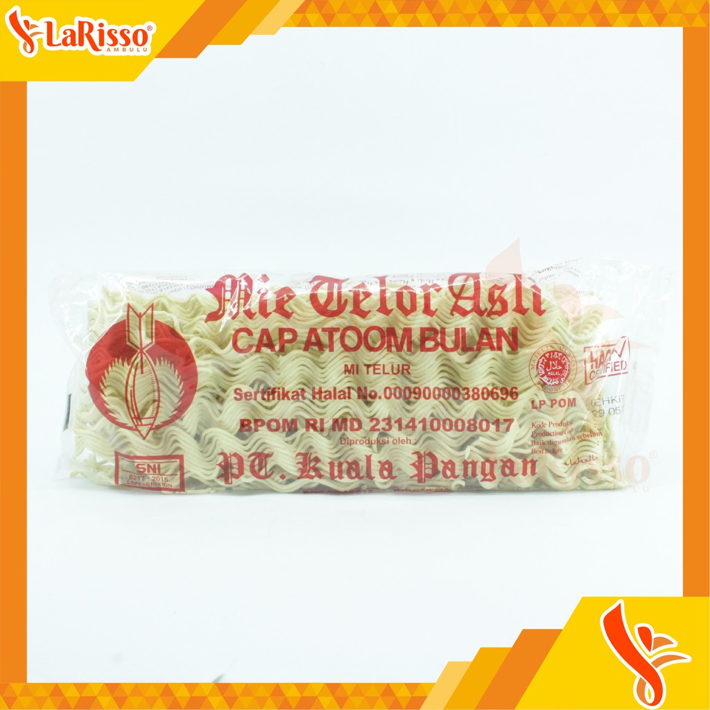 

MIE TELOR ASLI CAP ATOOM BULAN 200GR