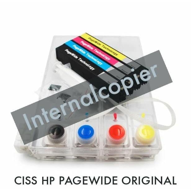 Ciss Modif Tabung Infus Chip 4 Warna Hp Pagewide Pro 477Dn 477Dw 452Dn