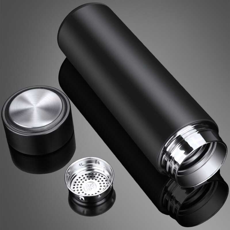 Botol Minum Stainless Steel Termos Air Panas Dingin Smart Cup LED Thermos Kualitas Bagus