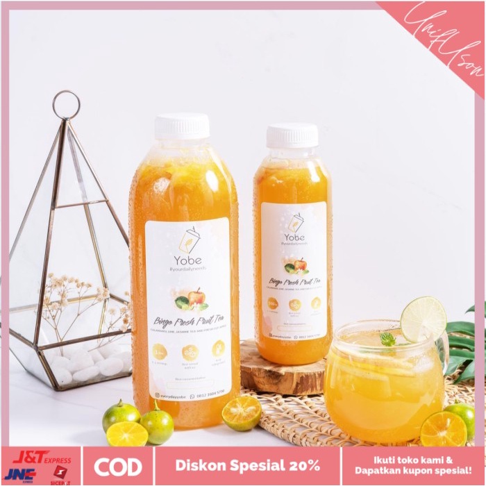 

⭐COD⭐ Bingo Fresh Fruit Tea 1L by Everyday Yobe