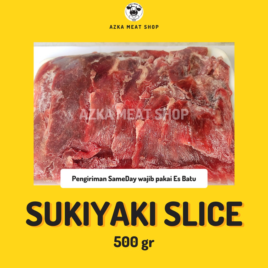 

Daging Sapi Sukiyaki Slice