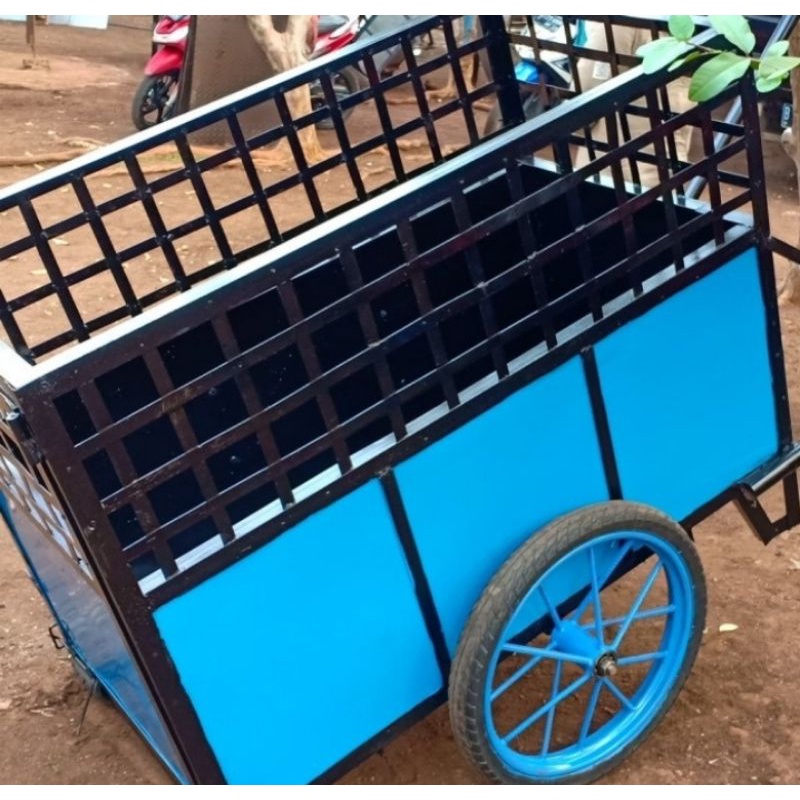 Gerobak Dorong bisa jadi Gerobak Sampah