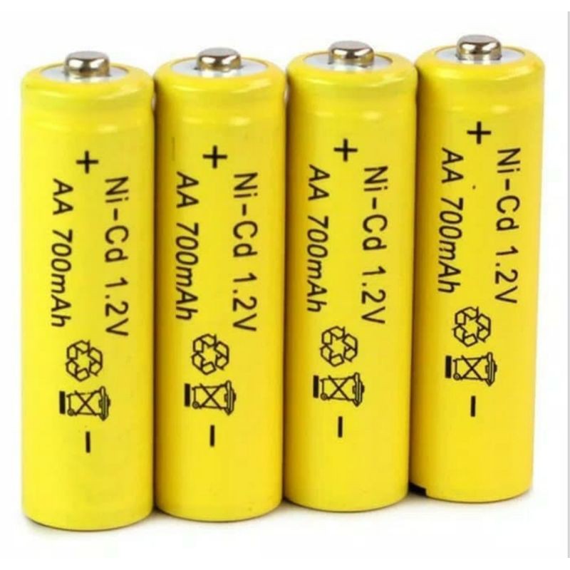 Baterai Charge AA A2 Rechargeable 700mah Ni-cd