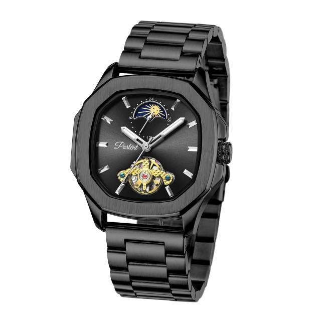 Jam Tangan Pria Parlent Force Steel