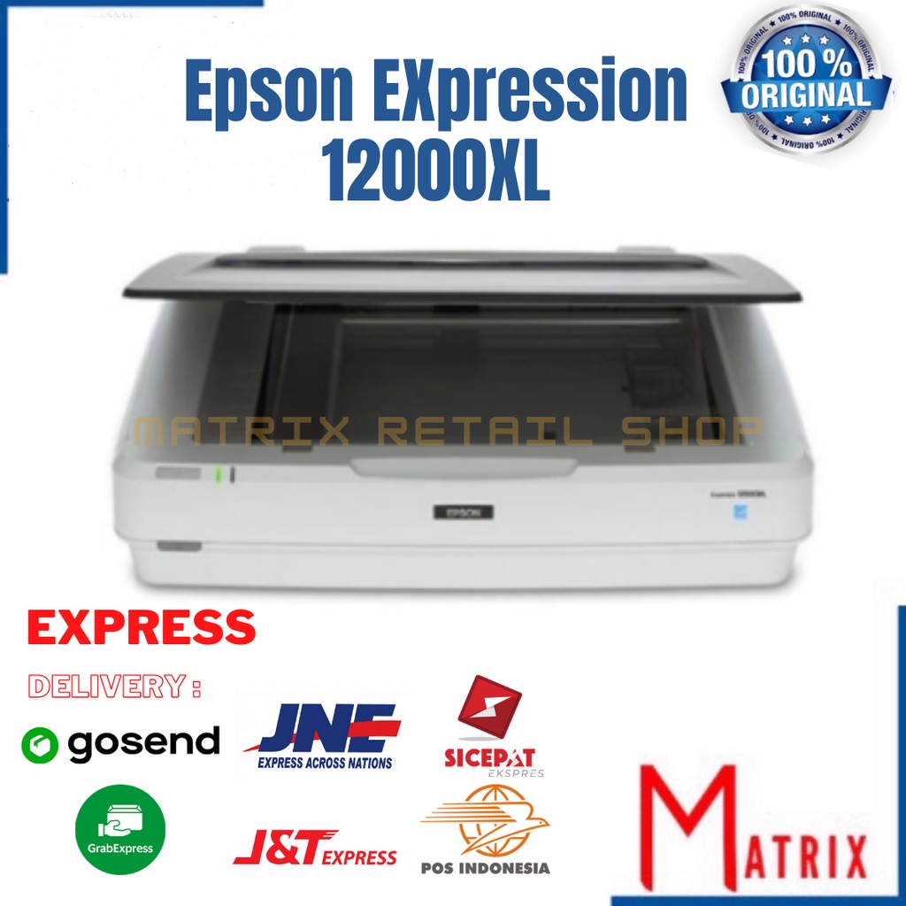 (TYPE FLATBED) Scanner EPSON EXPRESSION 12000XL (A3) ORIGINAL EPSON