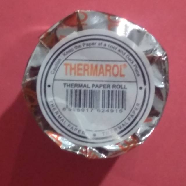 

Thermal Paper 57mm x 12meter Thermarol