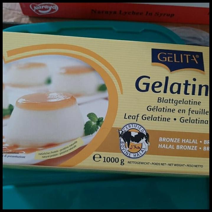 

Gelatine Sheet 100Gram/ Gelatin Lembaran 100Gram (Isi 30 Lembar)