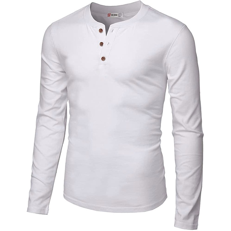 Kaos Kancing 3 panjang / shanghai Pria Lengan Panjang Kualitas Distro kaos kancing lengan pendek pri