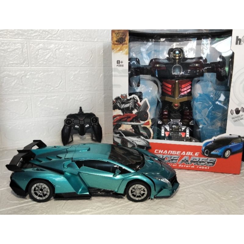 Rc mobil bisa berubah jadi Robot Remote control ukuran JUMBO