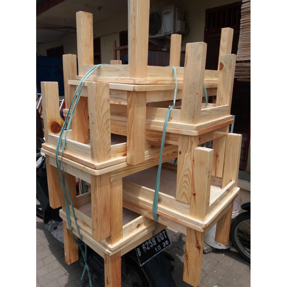 MEJA BELAJAR ANAK TK SD/MEJA KAYU(P50XL40XT40)/MEJA MAKAN ANAK,LESEHAN