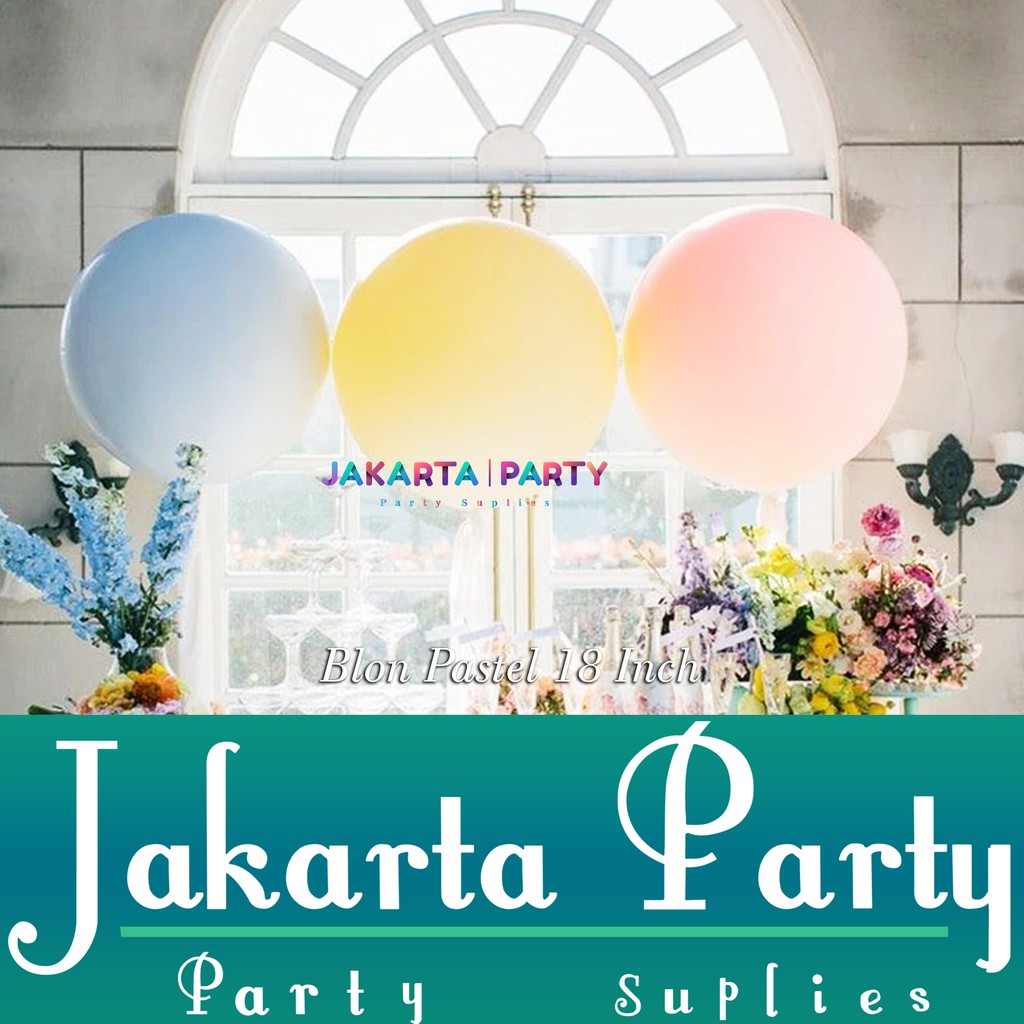 Balon Latex Macaron JUMBO / Balon Latex Pastel / Balon Latex Pastel