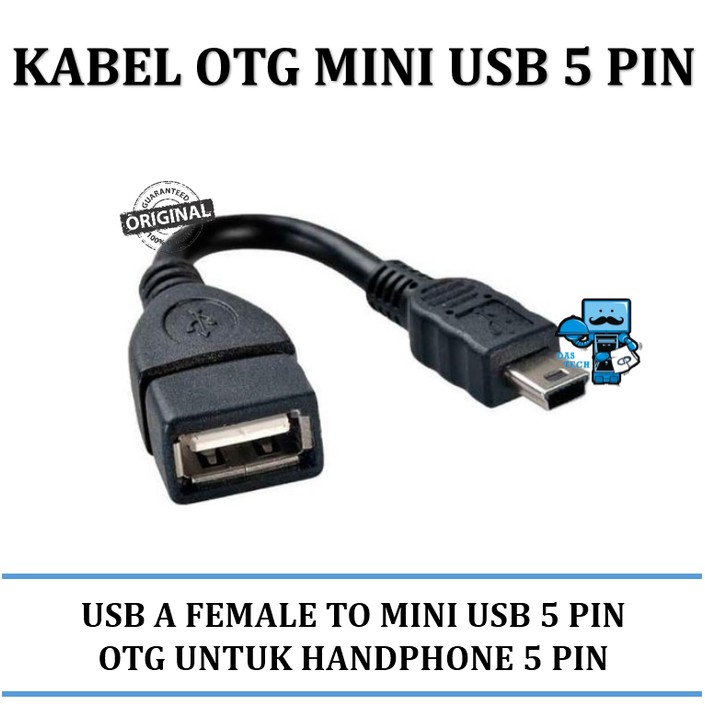 Kabel OTG Mini USB / OTG 5 pin