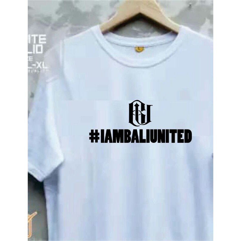 tshirt bali united (IM BALI UNITED) ,kaos pria