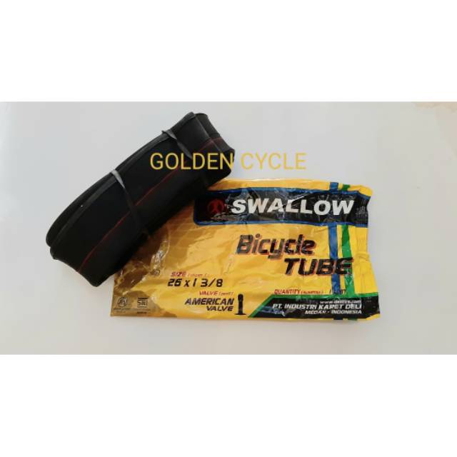 Ban dalam sepeda ukuran 26 x 1 3/8  / ban dalam swallow 26 x 1 3/8