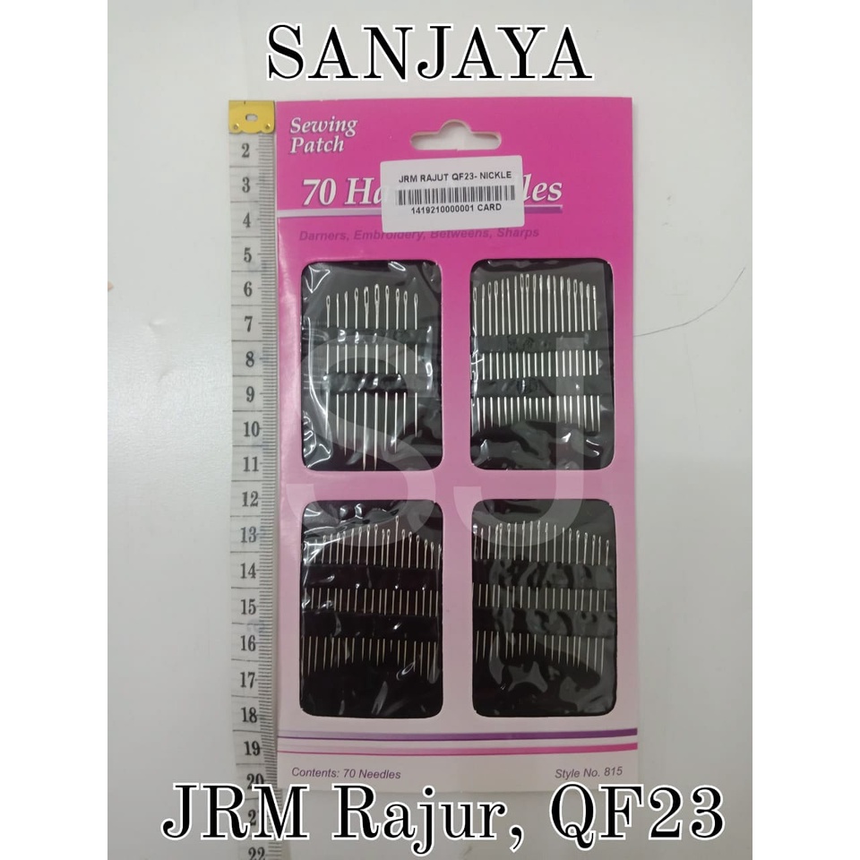 JARUM JAHIT TANGAN / JARUM JAHIT KECIL / SEWING NEEDLES / ALAT JARUM JAHIT ALUMINIUM / JARUM RAJUT QF23