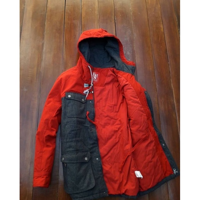 jaket EVISU model parka original
