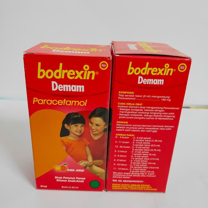 

BODREXIN DEMAM 60ML SIRUP