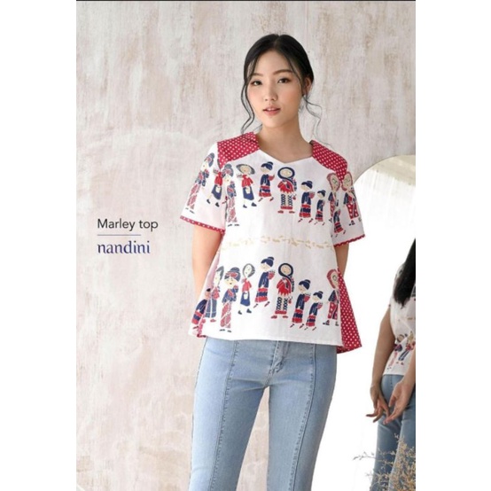 BajuMbokJamuPolkadotMerah