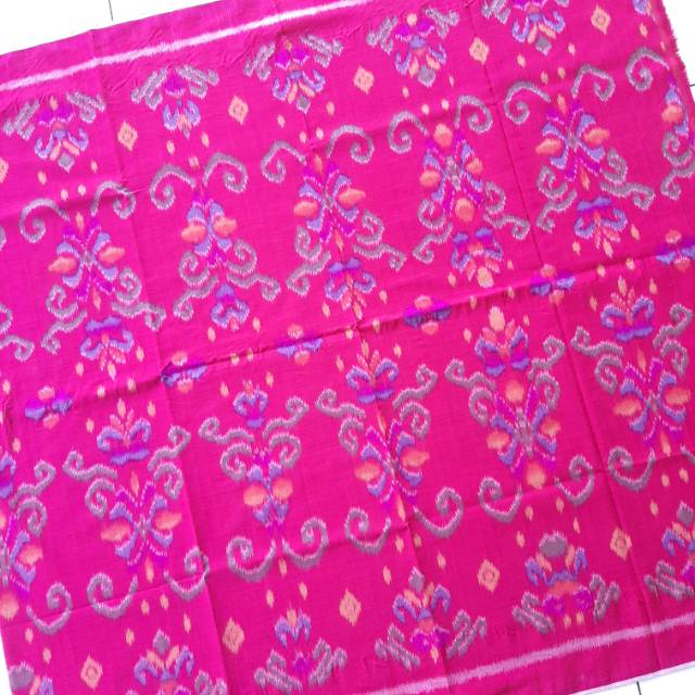 Tenun Endek CSM Premium (Pink Fanta)