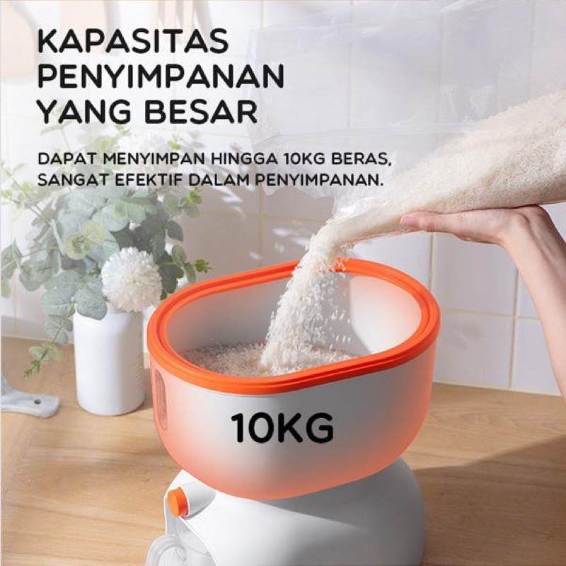 Dispenser beras 10kg / rice box