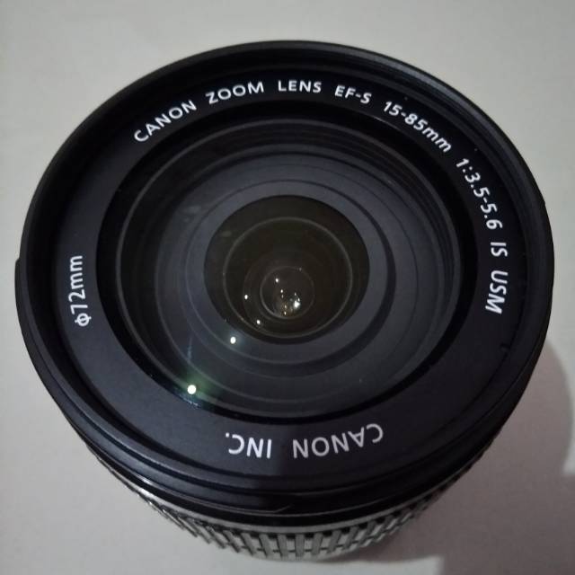 Lensa Canon 15-85mm IS USM bekas
